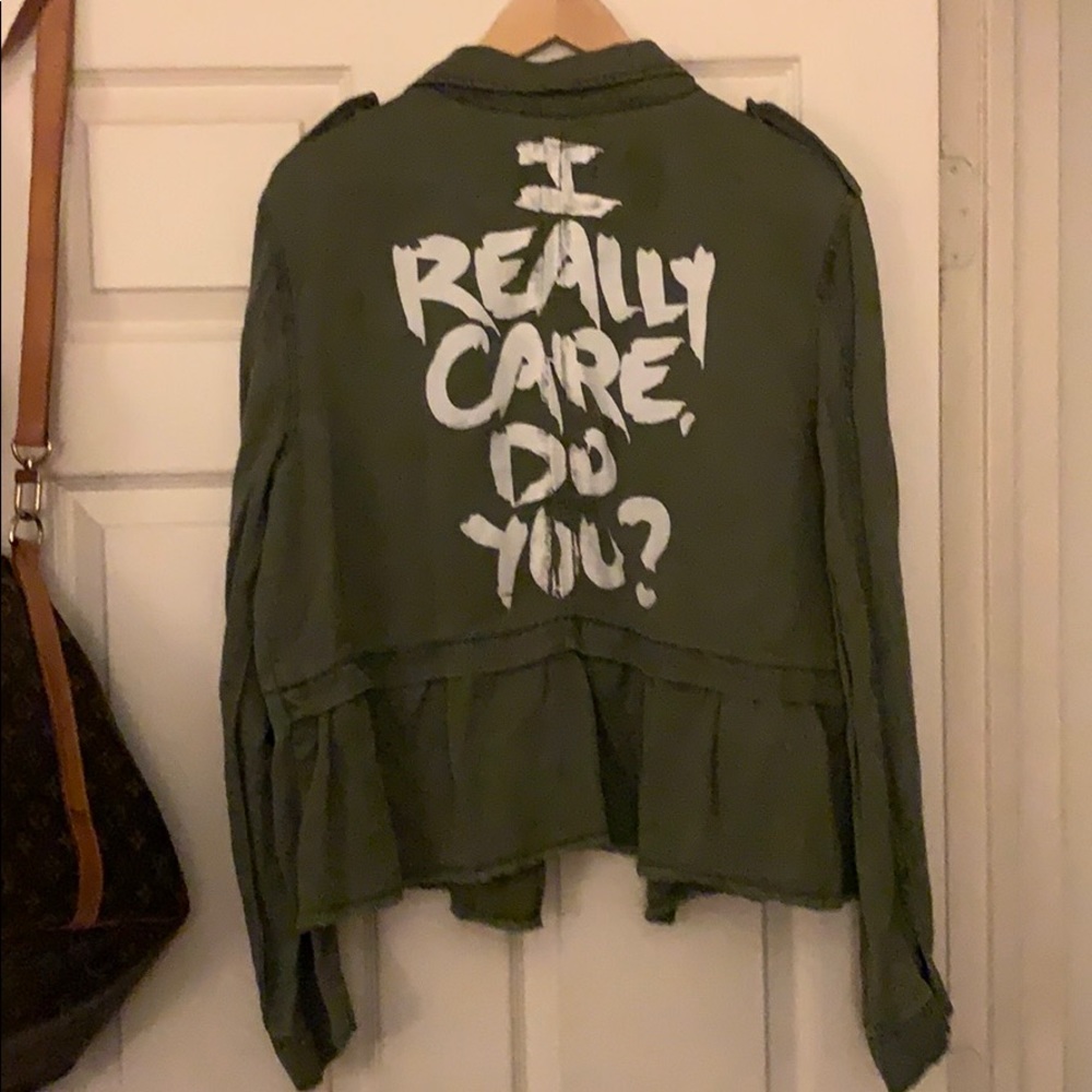 Sanctuary I Really Care, Do You? Jacket.